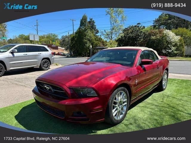 2014 ford mustang v6 premium convertible 2d in raleigh, north carolina