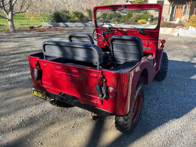 1947 willys jeep cj2a - includes shipping in lower 48