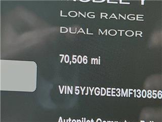 2021 Tesla Model Y long range