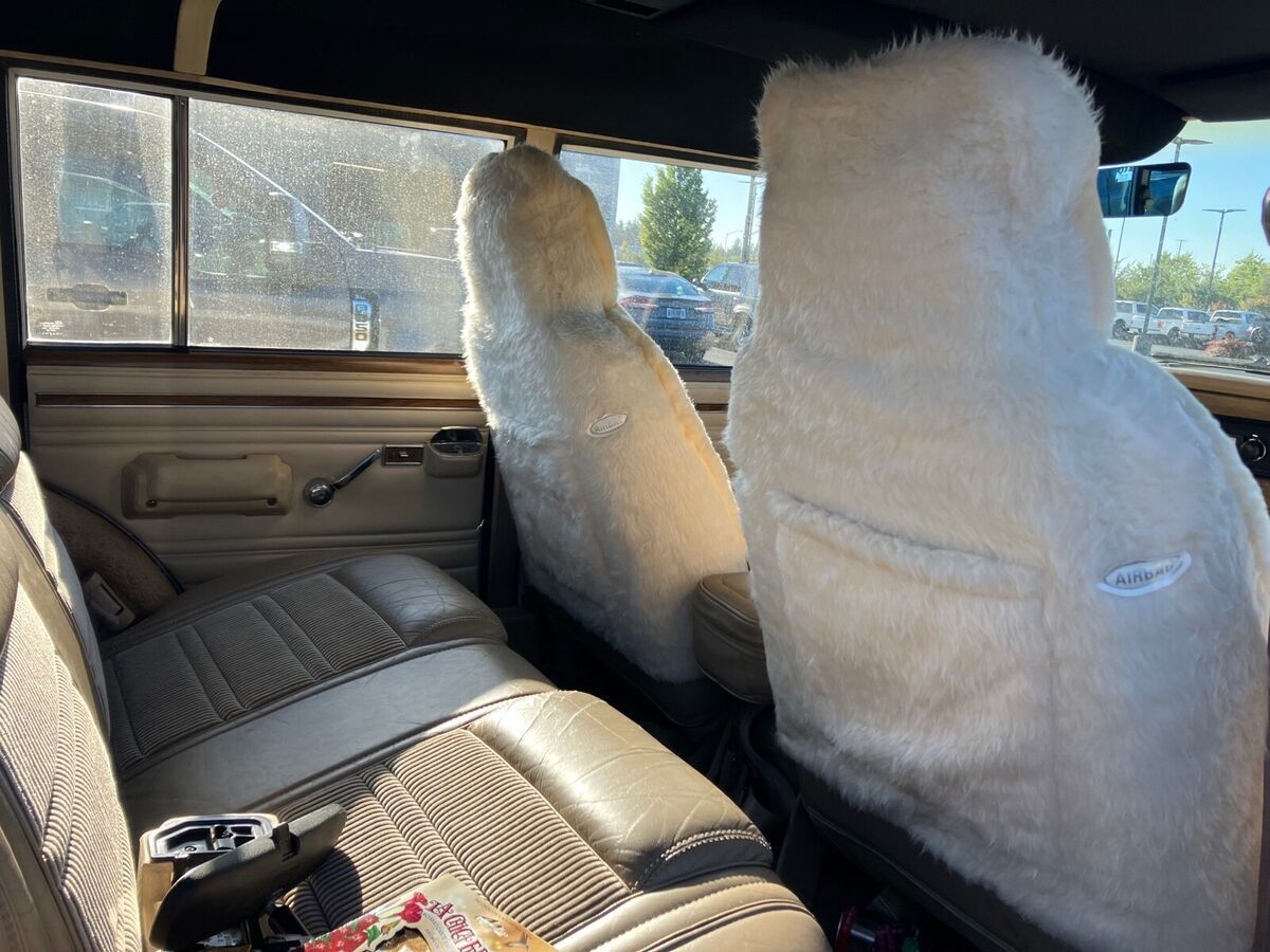 1990 jeep wagoneer suv white 4wd automatic