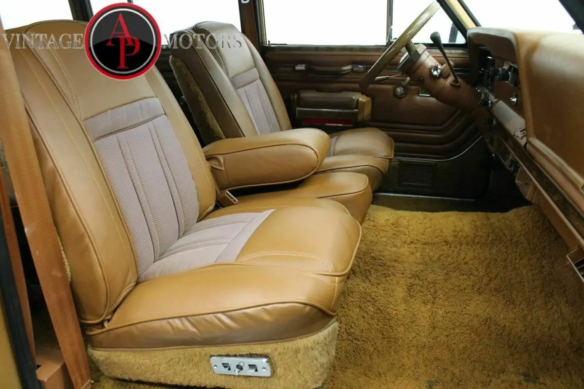 1983 jeep wagoneer 4wd rare â€œlimitedâ€ v8 75k miles!