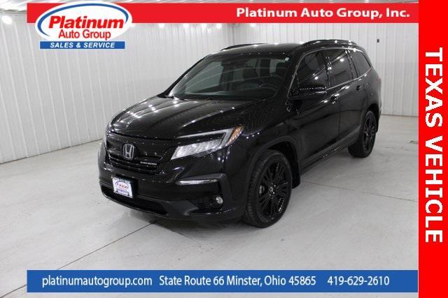 2020 honda pilot awd black edition