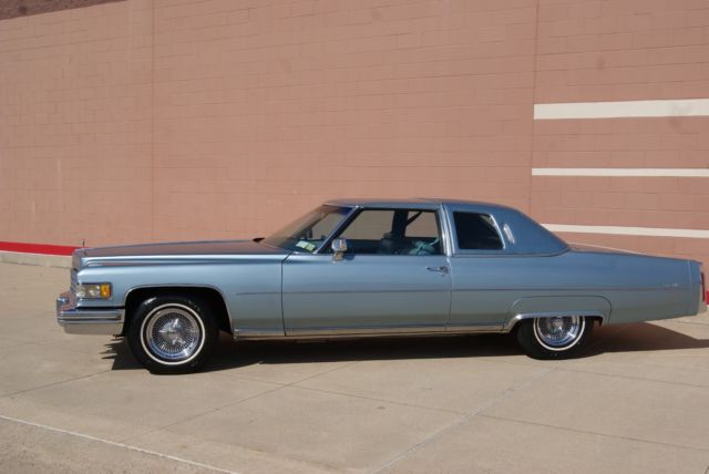 1976 cadillac coupe deville - 32k orig miles - absolutely stunning - no reserve!