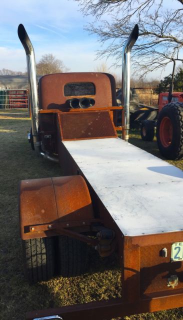 1939 plymouth/dodge cummins rat rod truck