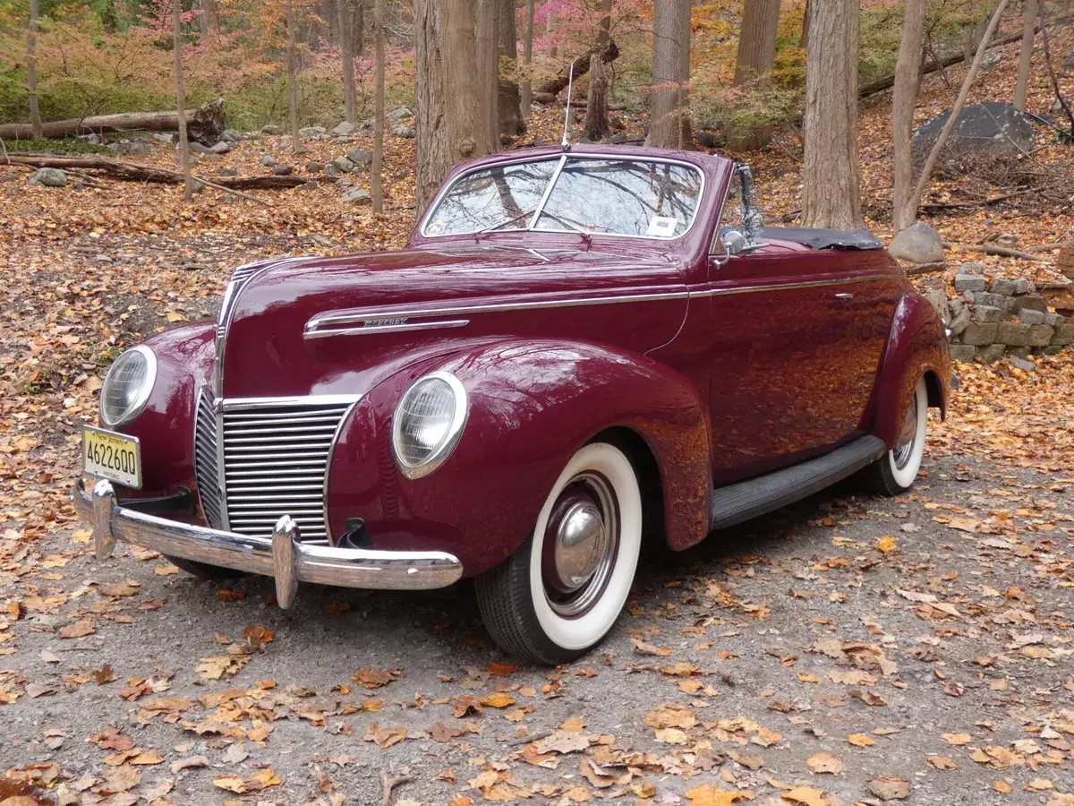 first year mercury eight 99a convertible