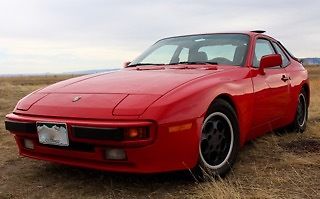 1986 porsche 944 base coupe 2-door 2.5l 5- mt, guard's red, sunroof, upgrades