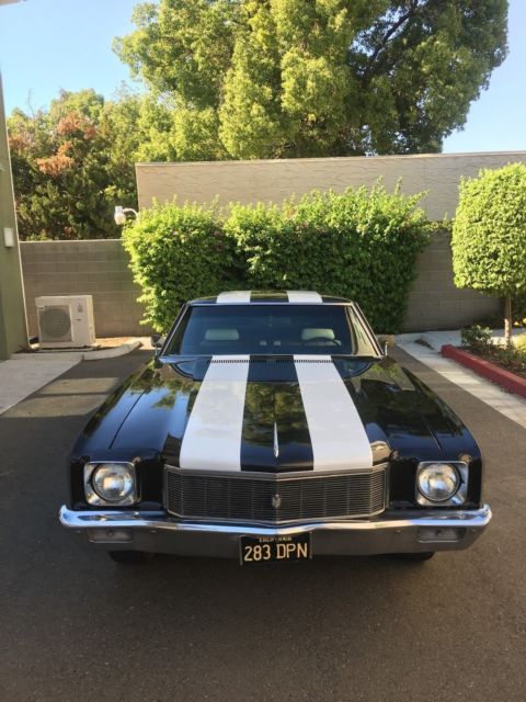 1971 chevrolet monte carlo 2dr hardtop coupe classic chevy muscle car no reserve