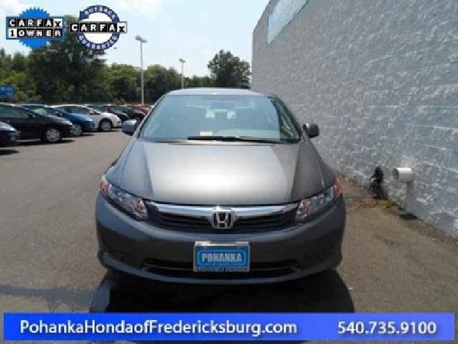 2012 honda civic sdn lx in fredericksburg, va