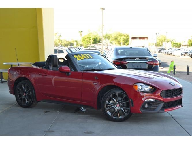 used 2018 fiat 124 spider tempe, az 85281 for sale in tempe, arizona
