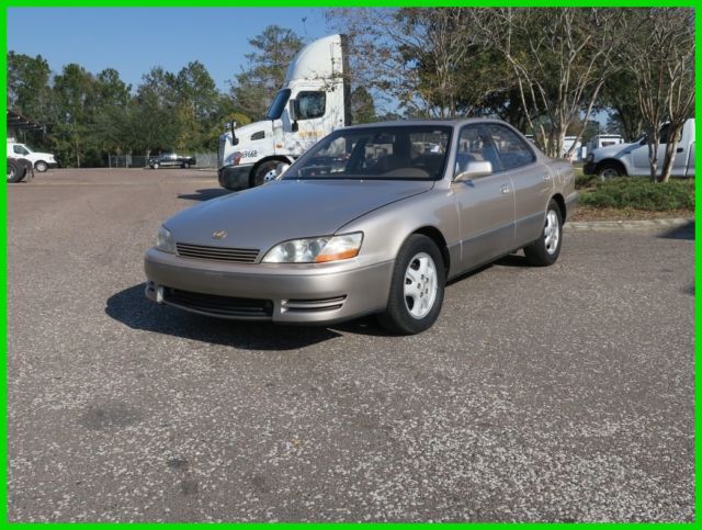 1992 lexus es300 only 100k miles v6 lthr snrf cold ac florida car last bid wins