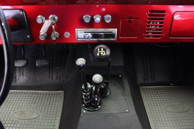 vintage ford bronco new restoration with 5,545 miles, for sale!