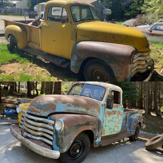 two trucks (2) 1953 chevrolet truck two trucks (2)