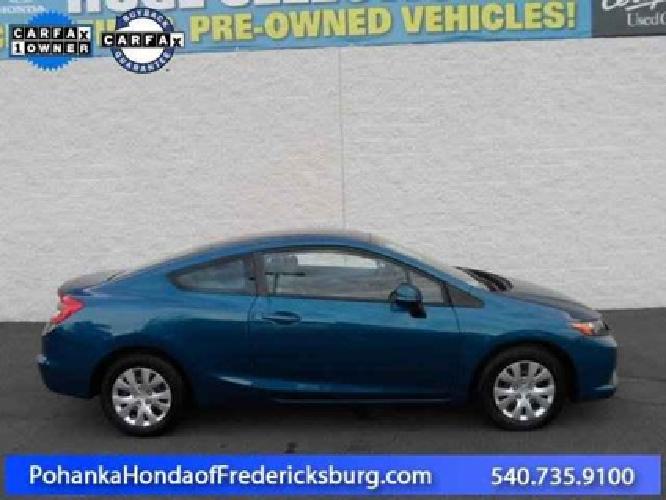 2012 honda civic cpe lx in fredericksburg, va