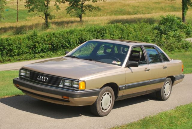 audi 5000s w/ automatic transmission. no rust, never in wreck. very clean