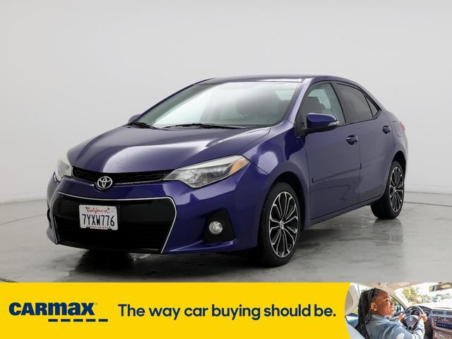 2016 toyota corolla s plus