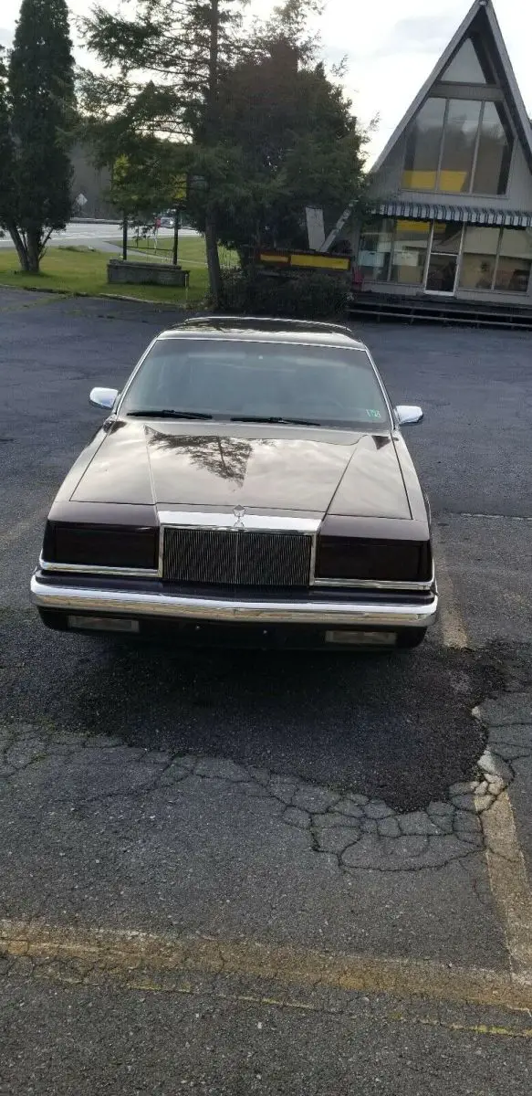 1989 chrysler new yorker sedan black fwd automatic c-body landau