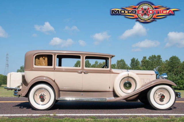 1931 packard 845 deluxe eight,385 cid inline eight-cylinder engine