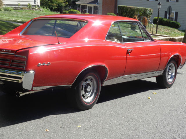 beautiful 1967 pontiac gto owned for 30 years, all restored