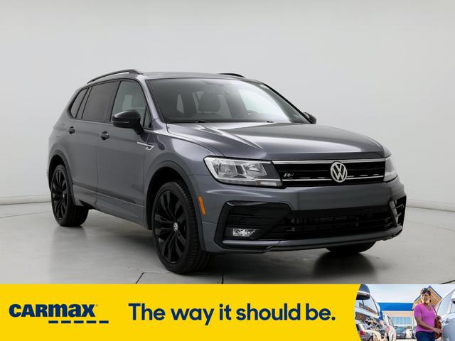 2021 volkswagen tiguan se r-line black