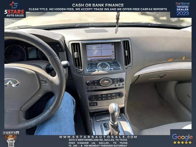 2010 infiniti g37 journey