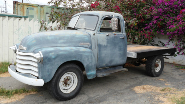 1949 3800 flatbed rust free perfect shop truck not air ride bagged