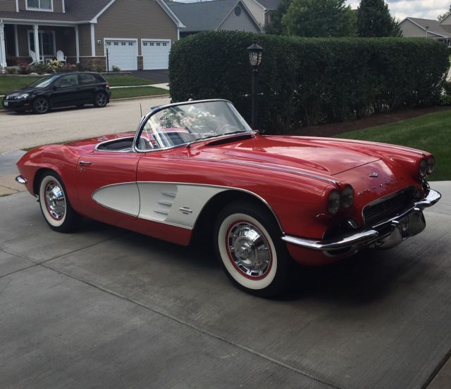 1961 corvette soft top w/ 283 v8 4bbl powerglide trans **price reduced $15k**!!!