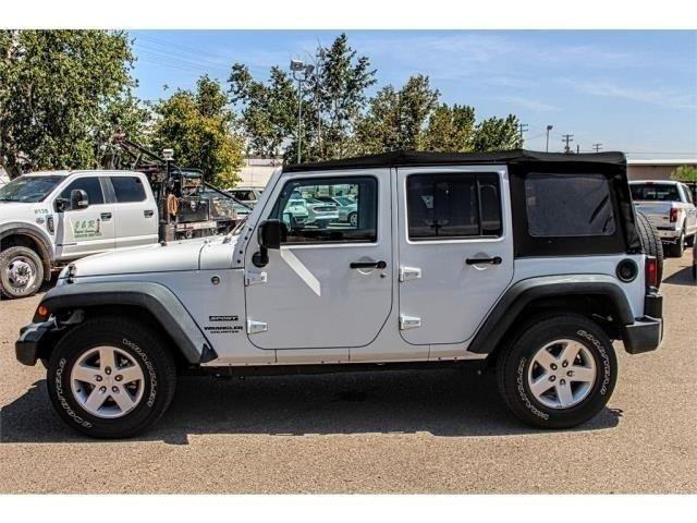 used 2016 jeep wrangler 4wd unlimited sport roswell, nm 88201 for sale in elkins, new mexico