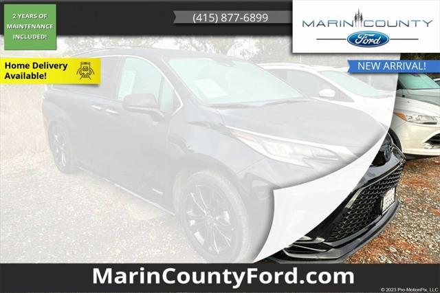 2021 toyota sienna xse 7 passenger