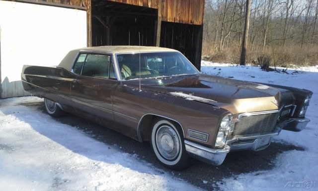 1968 cadillac deville used automatic 2wd coupe
