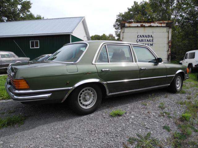 mercedes-benz rare 1978 450sel 6.9 european version