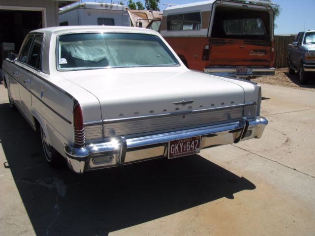 1965 amc rambler ambassador 990 v8 classic vintage straight clean!