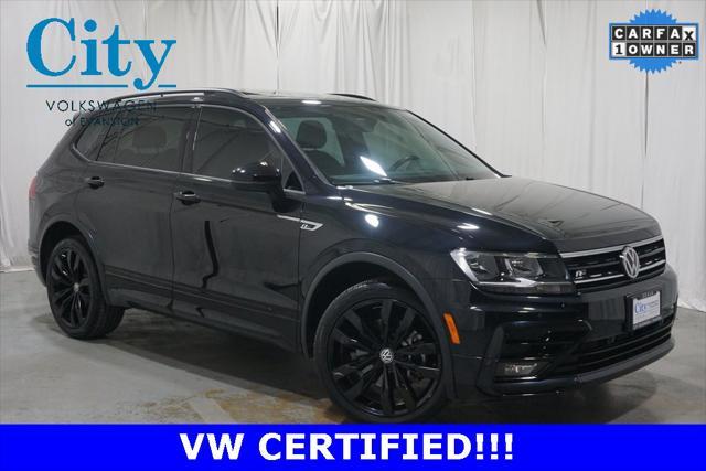 2021 volkswagen tiguan 2.0t se r-line black