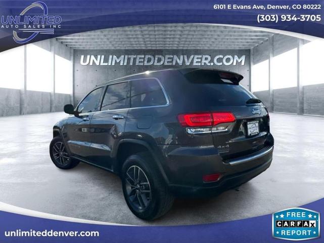 2018 jeep grand cherokee limited