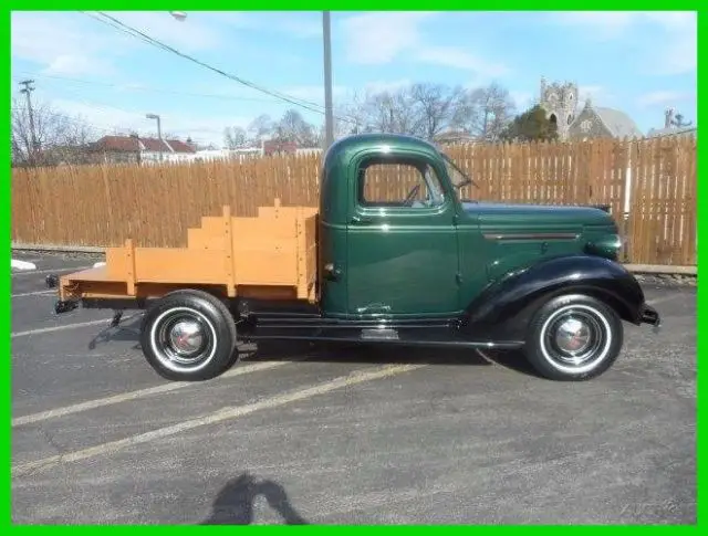 1940 chevrolet master stake body 1/2 ton pickup truck, 235ci 6-cyl, manual trans