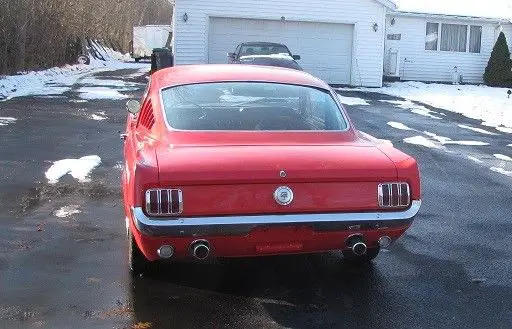 1966 mustang fastback v8 - 4 speed a code gt