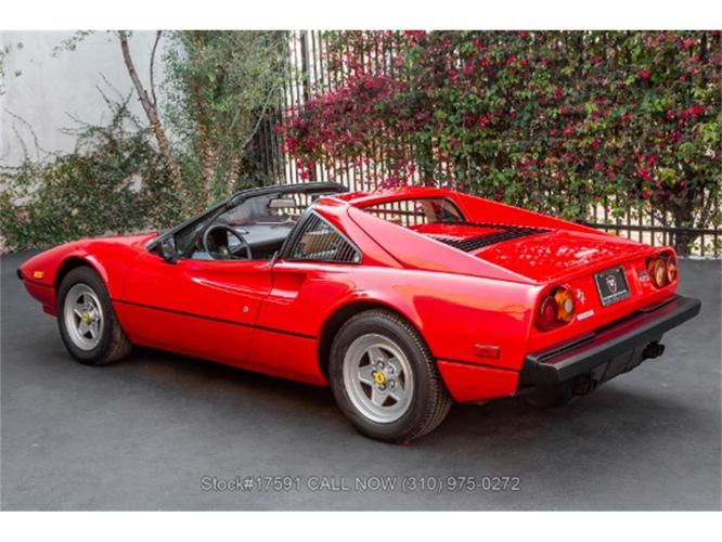 1981 ferrari 308 gtsi in beverly hills, california