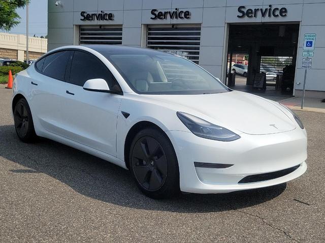 2021 tesla model 3 standard range plus