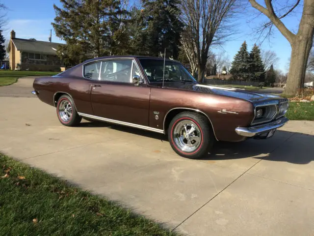 1967 plymouth barracuda formula s fastback 383 4 speed ca rust free