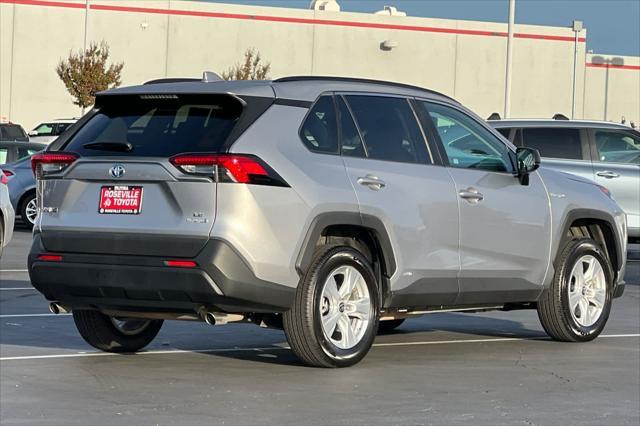 2021 toyota rav4 hybrid le