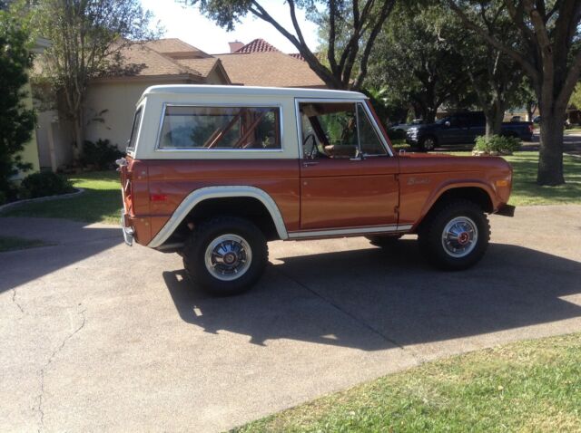1973 ford bronco sport 302 v8 - automatic- no reserve auction