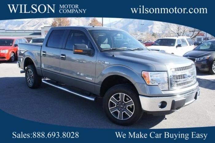 2013 ford f-150 xlt 4x4 xlt 4dr supercrew styleside 5.5 ft. sb for sale in logan, utah