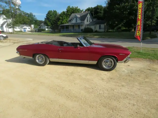 1969 chevelle convertible see video 93000 miles # match 350 300 hp 1968 1970 71