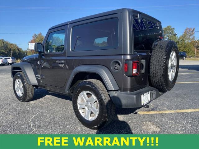 2020 jeep wrangler sport s