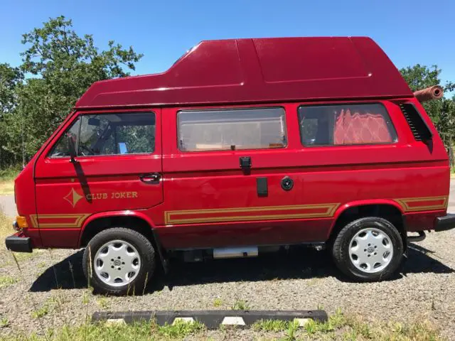 1987 volkswagen club joker westfalia vanagon bus westfalia eurovan