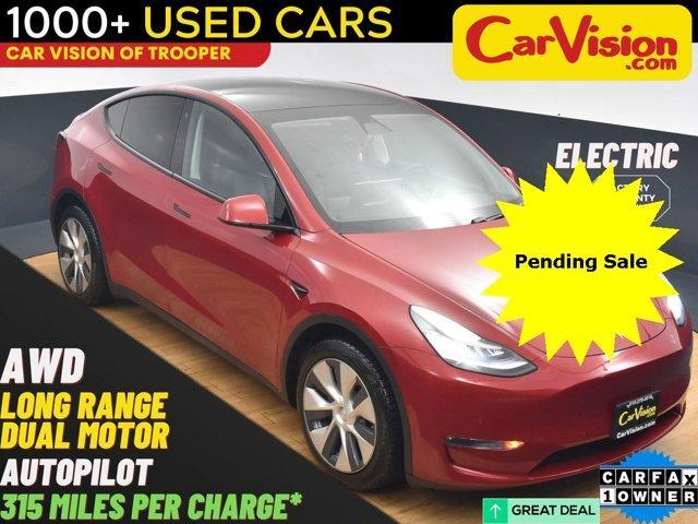 2020 tesla model y long range