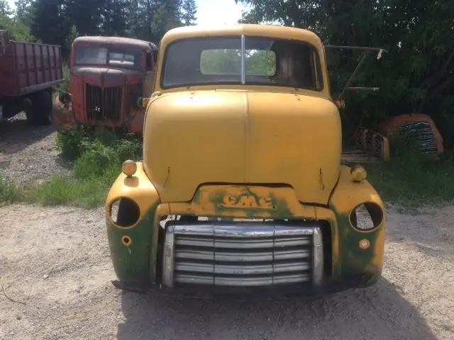 no reserve 1947 1948 1949 1950 gmc coe cabover truck cab hot rod hauler project