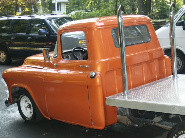 1955 gmc 100 half ton truck - short flatbed rod sbc v8