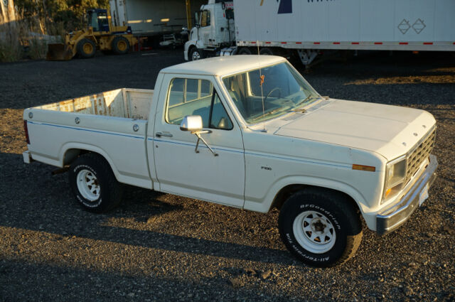 2 wheel drive short bed 4.9 straight 6 engine, 4 speed manual on the floor