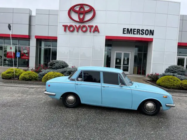 1969 toyota corona sedan blue rwd automatic