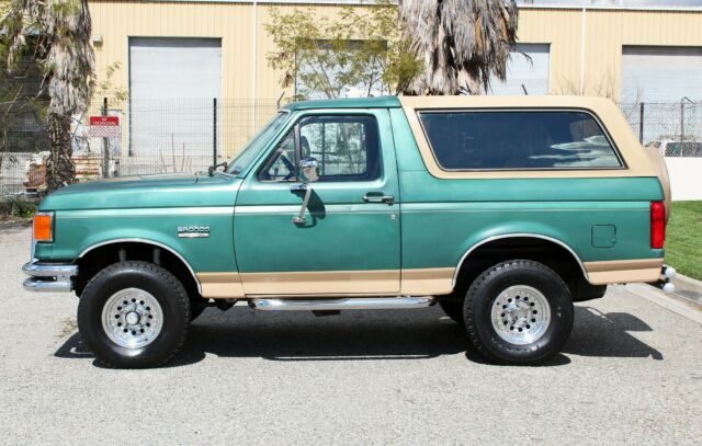 california original, 1988 ford bronco eddie bauer 4x4, one owner, 50k orig miles